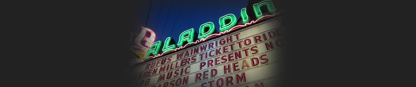 Aladdin Theater Tickets