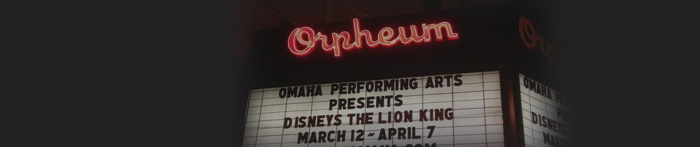 Orpheum Theater - Omaha Tickets